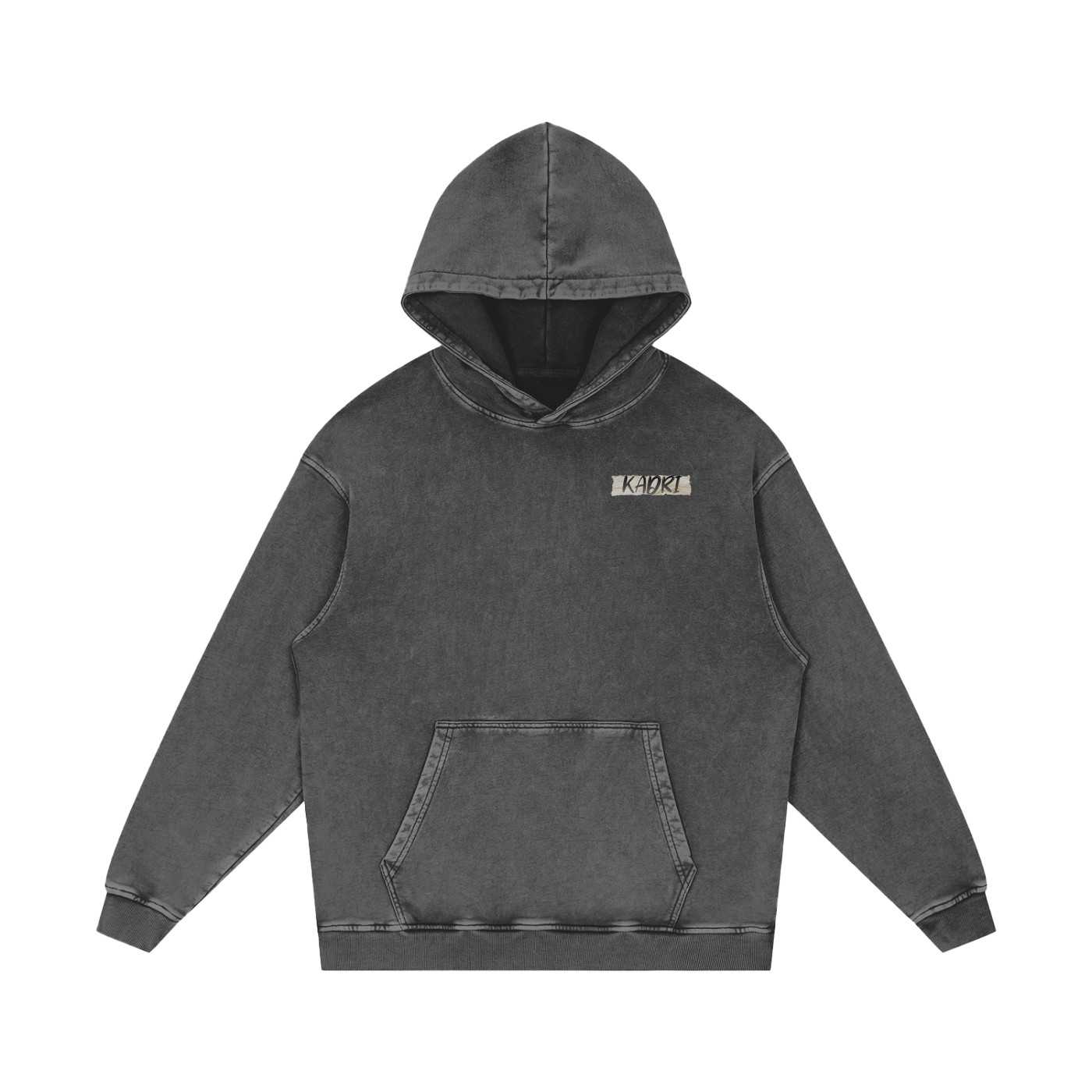 Kadri Acid Wash Oversize Hoodie